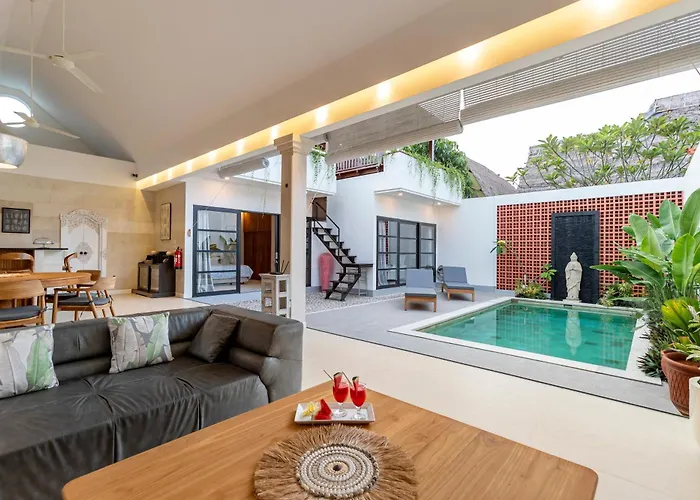 Elea - Bright & Modern 2br In With Private Pool And Sunset Rooftop ヴィラ スミニャック